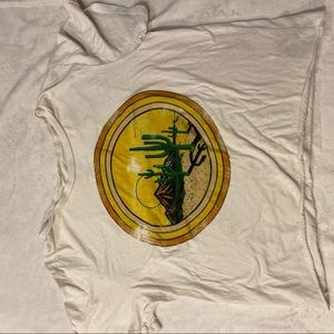 White desert shirt